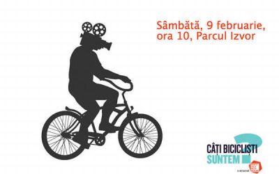 Părinți și copii bicicliști, haideți la o filmare pe două roți