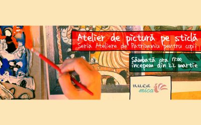 Atelier de… patrimoniu: pictură pe sticlă