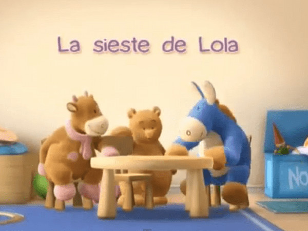 Desen animat educativ: La siesta de Lola