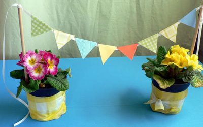 DIY de primăvară: ghirlande colorate care înveselesc casa