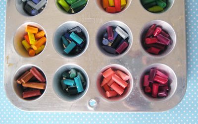 Creioane… topite de plăcere