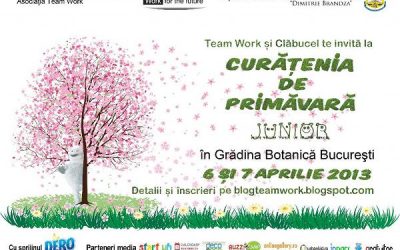 Curățenia de Primăvară la Grădina Botanică