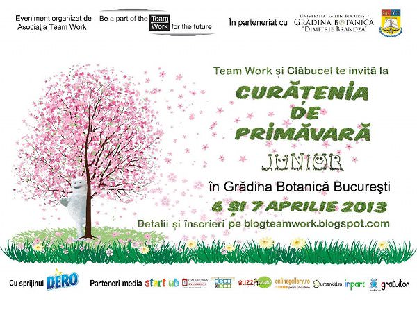 Curățenia de Primăvară la Grădina Botanică