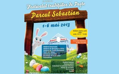 Tradiții de Paște, în aer liber în Parcul Sebastian