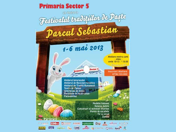 Tradiții de Paște, în aer liber în Parcul Sebastian