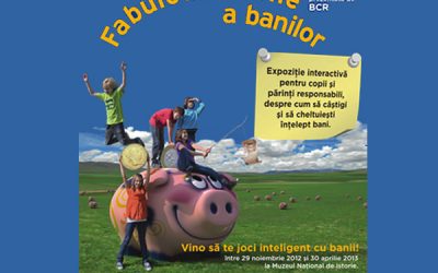 Expoziție interactivă de educație financiară pentru copii