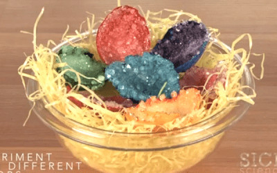 DIY: Geode din coajă de ouă