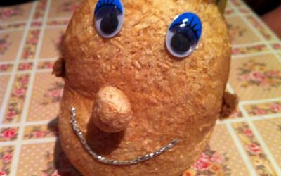 DIY: Jucăria din pahar cu o podoabă capilară eco