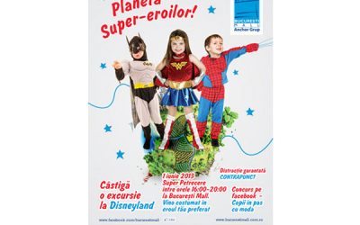 București Mall se transformă în Planeta Super-eroilor