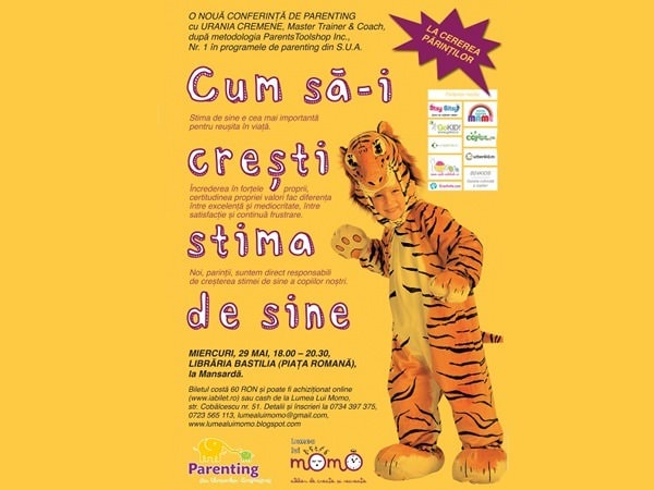 Urania Cremene & Lumea lui MOMO: Cum să-i crești stima de sine [CONCURS FINALIZAT]