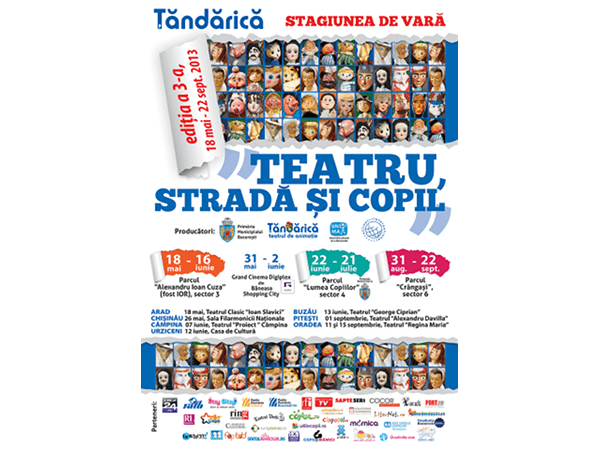 Start la Teatru, stradă și copil