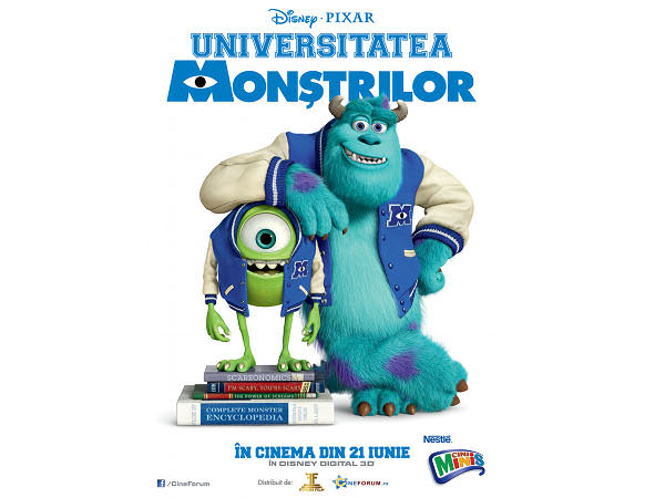 Monsters University – filmul cu monștri simpatici