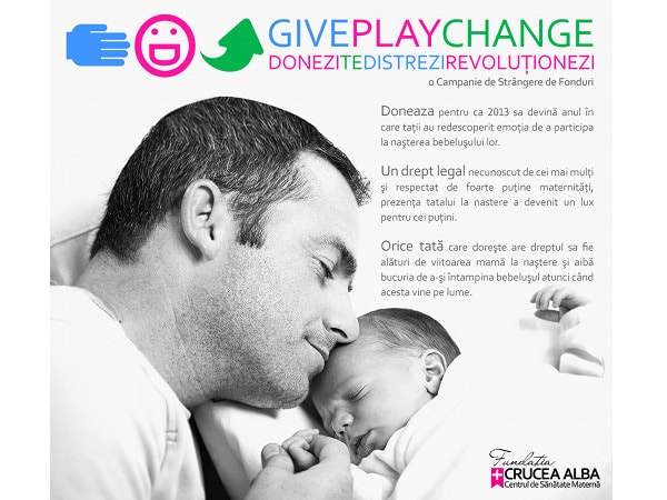 GIVE PLAY CHANGE susține drepturile și nevoile tăticilor