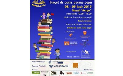 Se dă startul la miniLibri cu troc de cărți. povești citite de actori și ateliere de teatru