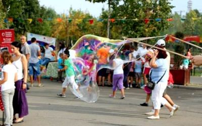 SOS Mașina cu Jucării, în Parcul Lumea Copiilor din Sectorul 4
