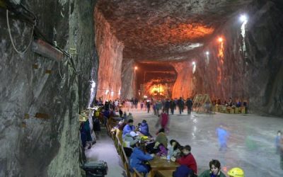 Răcoare și joacă la adâncime: Salina Praid