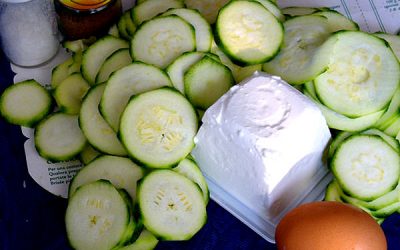 Spaghete și pizza din dovlecel