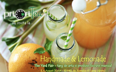 Hand-made și limonadă sau invers, la PrioriTea