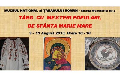 Târg de Sfânta Marie Mare, cu produse tradiționale