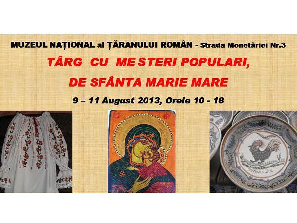 Târg de Sfânta Marie Mare, cu produse tradiționale