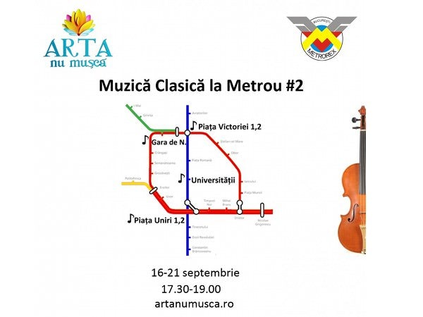 Muzica clasică se mută la metrou