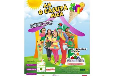 Premieră națională – AM O CĂSUȚĂ MICĂ – de la gașca ZURLI