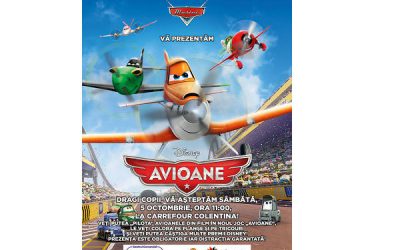 „Avioane” pentru copii, mâine, la Carrefour Colentina