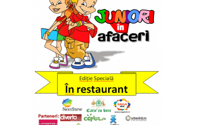 Antreprenori de mici – Juniori în afaceri, la restaurant