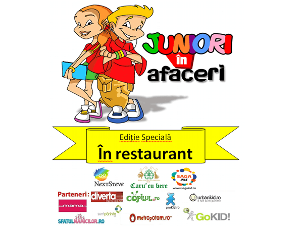 Antreprenori de mici – Juniori în afaceri, la restaurant