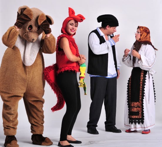 Ursul păcălit de vulpe – Teatrul Zurli