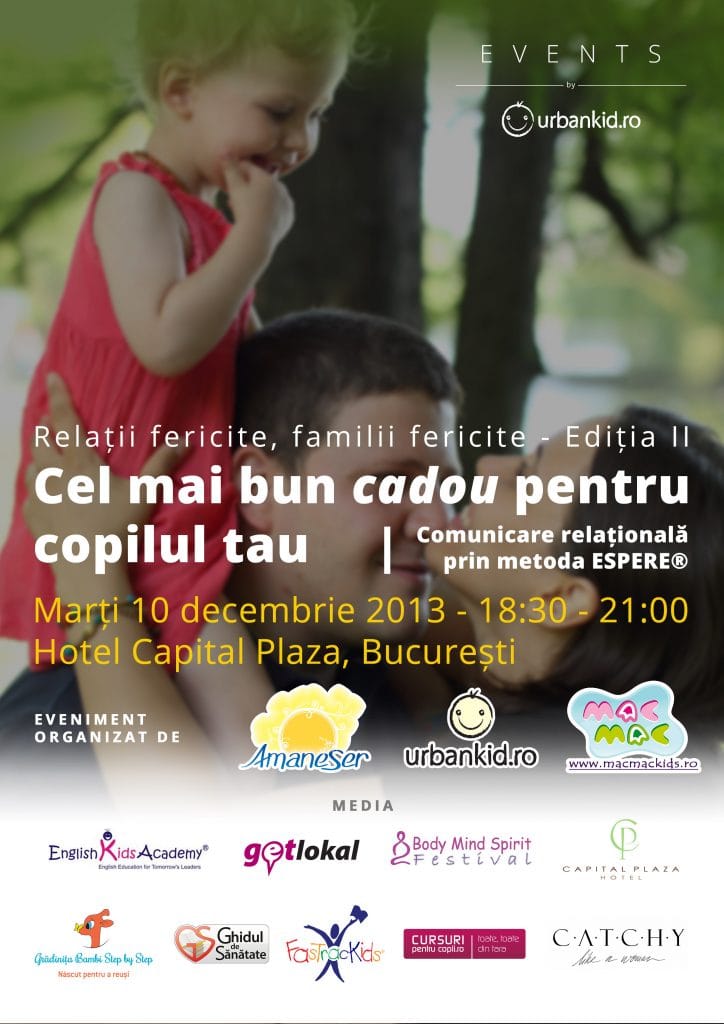 Relații fericite, familii fericite – Cel mai bun cadou pentru copilul tău