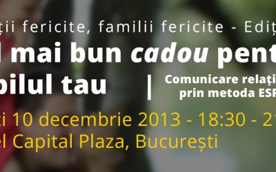 [LIVE-Blogging] Relații fericite, familii fericite – Ediția II