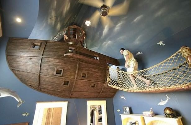 5 modalități de a decora tavanul sau 