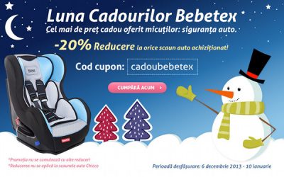 Luna cadourilor la siguranța auto