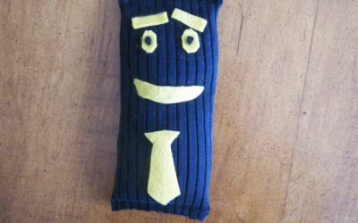 DIY: din șosete într-un săculeț călduț