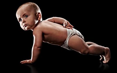 Cei mai puternici bebeluși, în fotografii