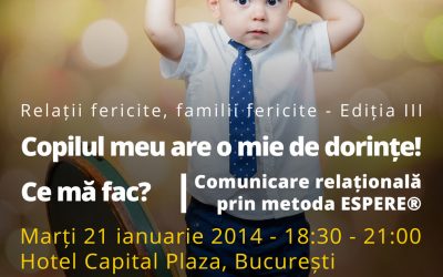 Copilul meu are o mie de dorințe! Ce mă fac?