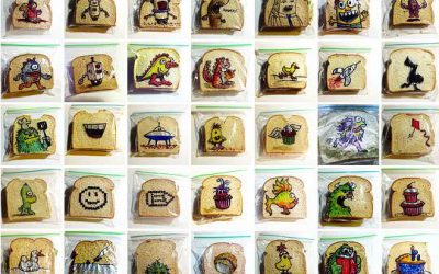 Poveștile din gustarea copiilor, desenate de un tătic cu multă imaginație