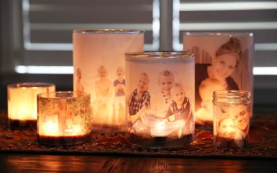 DIY: Lumânări și fotografii