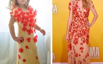 Fashion din hârtie. Zeci de rochii făcute din hârtie colorată