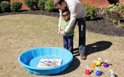 Cum facem desene cu un spray?