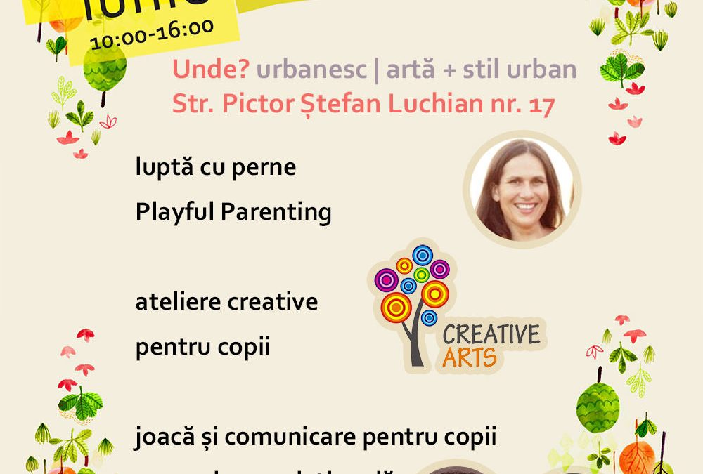 Playdate Urbankid @ Urbanesc – pe 14 iunie