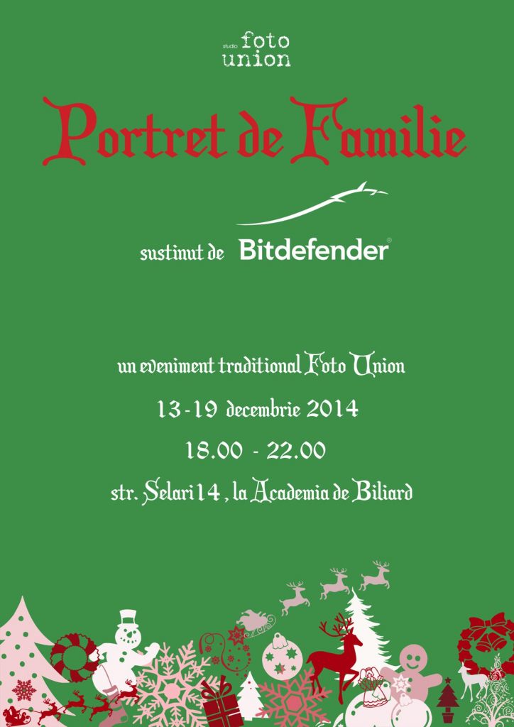 Portret de familie, ediția de Crăciun 2014