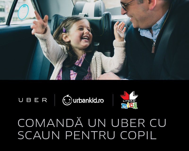 UberFAMILY, acum și în București – scaune auto pentru copii în mașinile Uber
