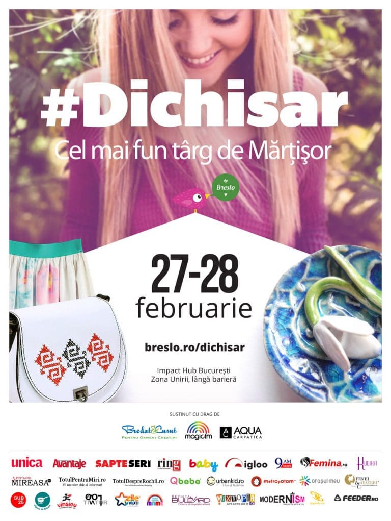 Ce ne cumpăram de la #Dichisar – 30 de recomandari creative pentru Mărțișor & 8 Martie