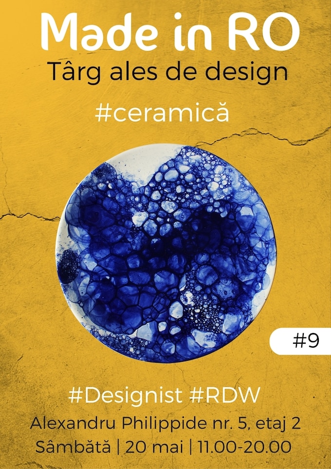 Ce povești coc pentru voi designerii ceramiști de la Made in RO – Târg ales de design, ediția #Ceramică