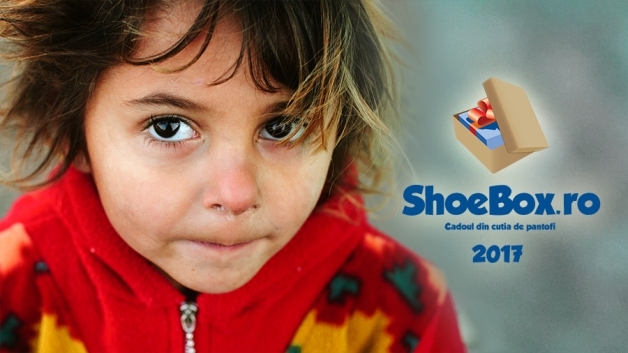 Ediţia aniversară cu numărul 10 a proiectului #ShoeBox2017 – Cadoul din cutia de pantofi