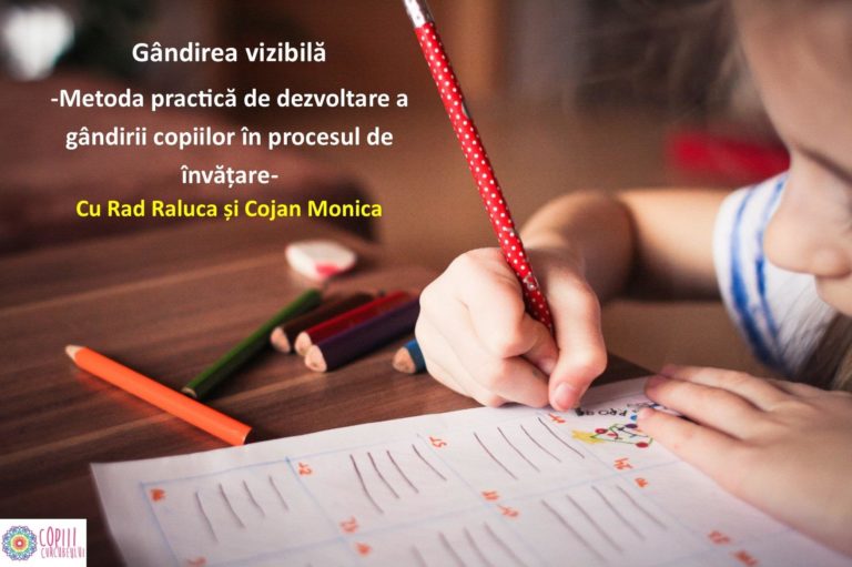 Gandirea vizibila – ateliere pentru copii