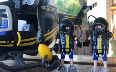 Joacă liberă cu Playmobil Swat