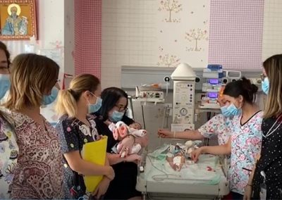 Bebelus prematur, salvat cu ajutorul unei terapii inovatoare cu celule stem